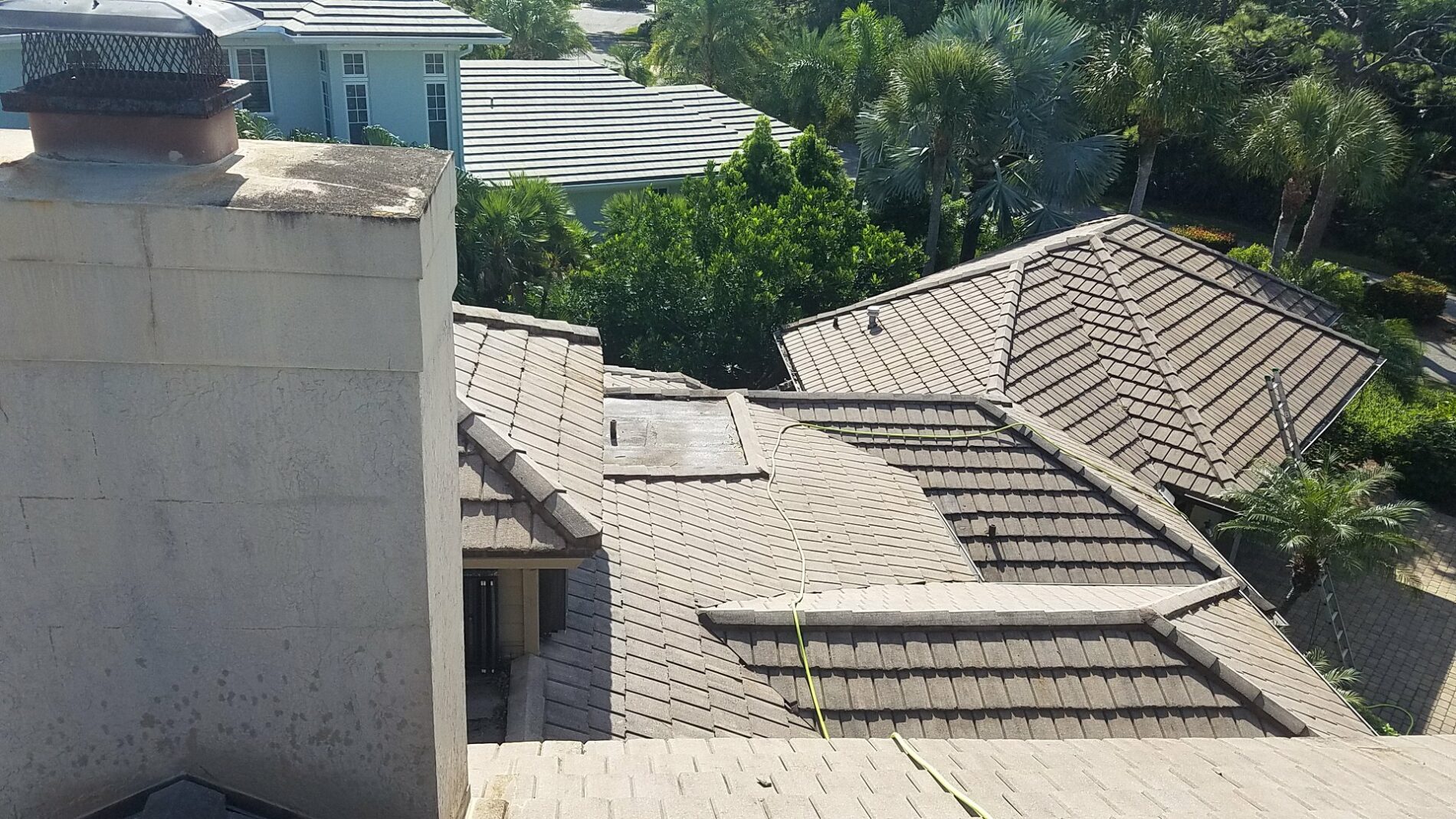 roof cleaning